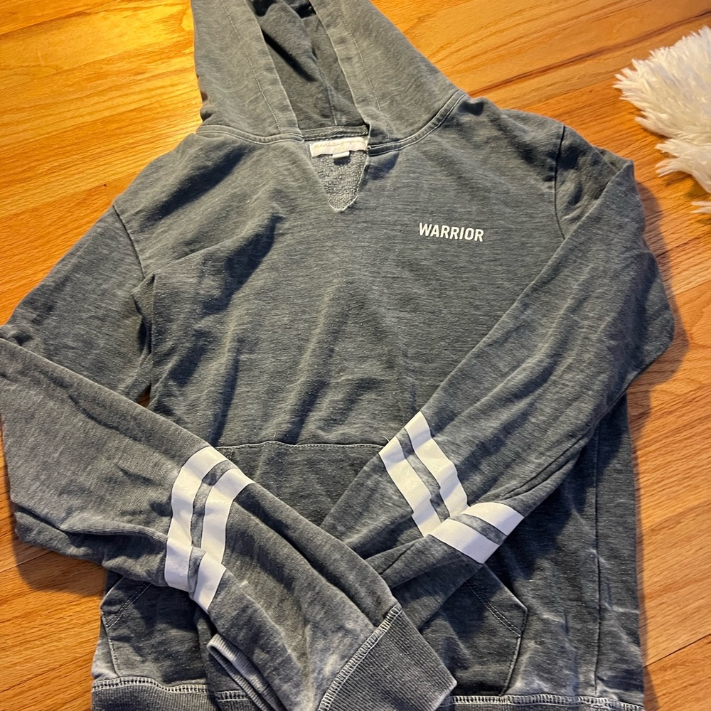 Spiritual Gangster Gray and White Hoodie Sweatshirt